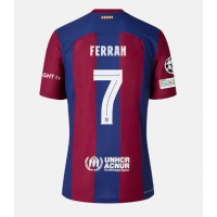 Echipament fotbal Barcelona Ferran Torres #7 Tricou Acasa 2023-24 maneca scurta